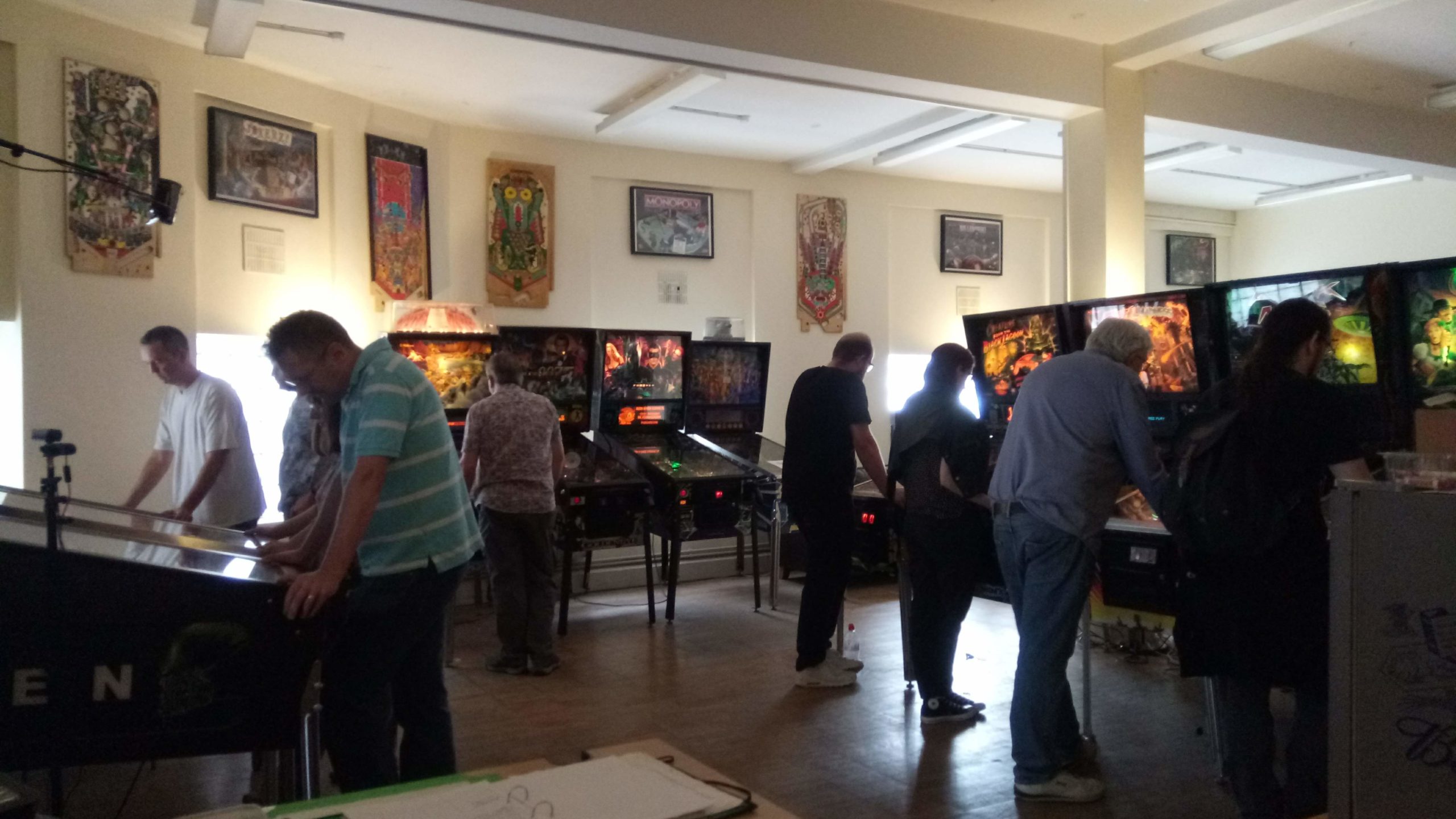 Guests enjoying the games at Pinball Republic London